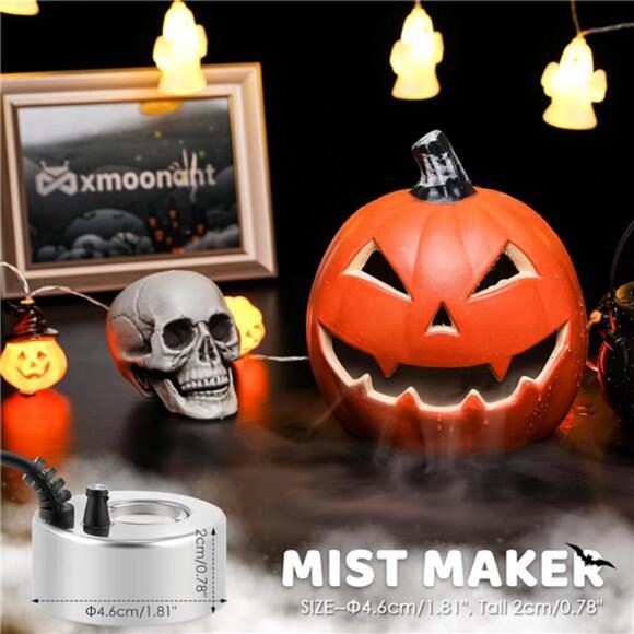Mist Maker 350ml/H, Halloween Party Ultrasonic Pond Fogger Aluminum Mister - Picture 2 of 7
